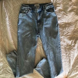 Abercrombie & fitch The 90’s straight ultra high rise